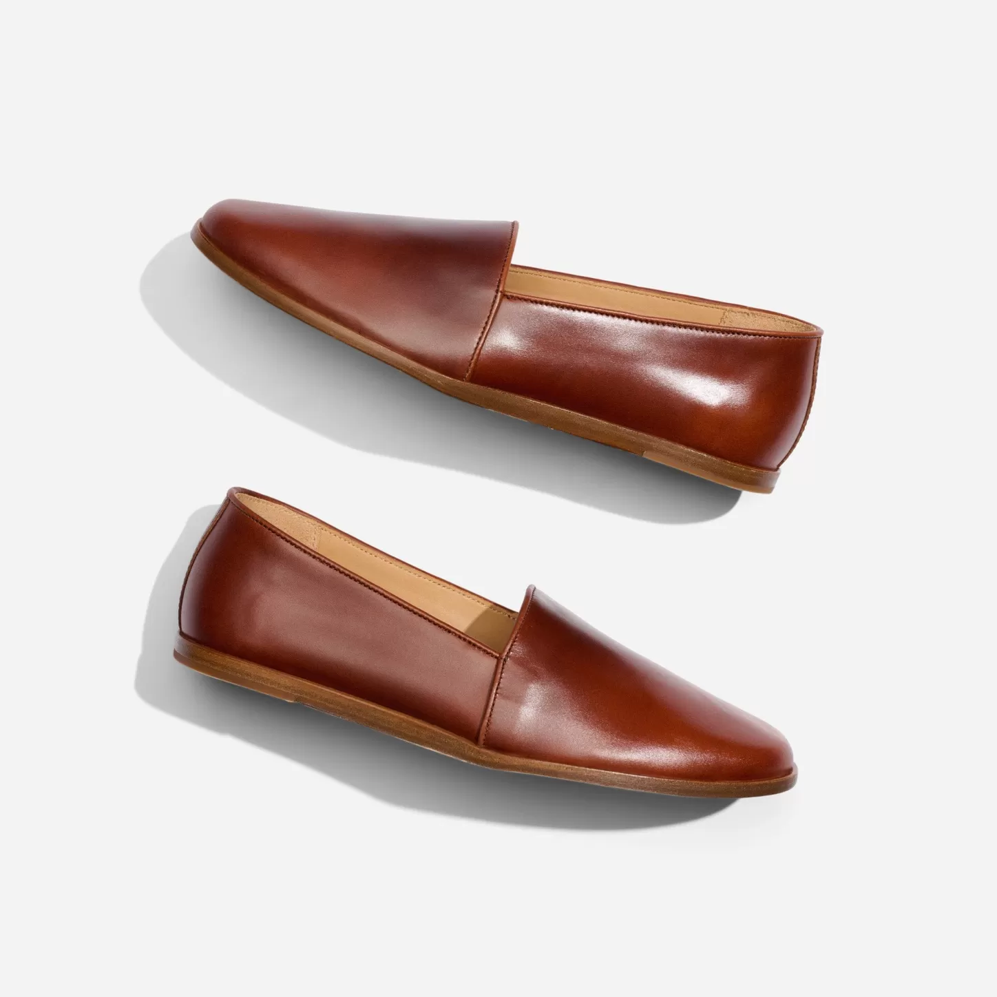 Oxfords & Loafers-Nisolo Alejandro Slip On Brandy