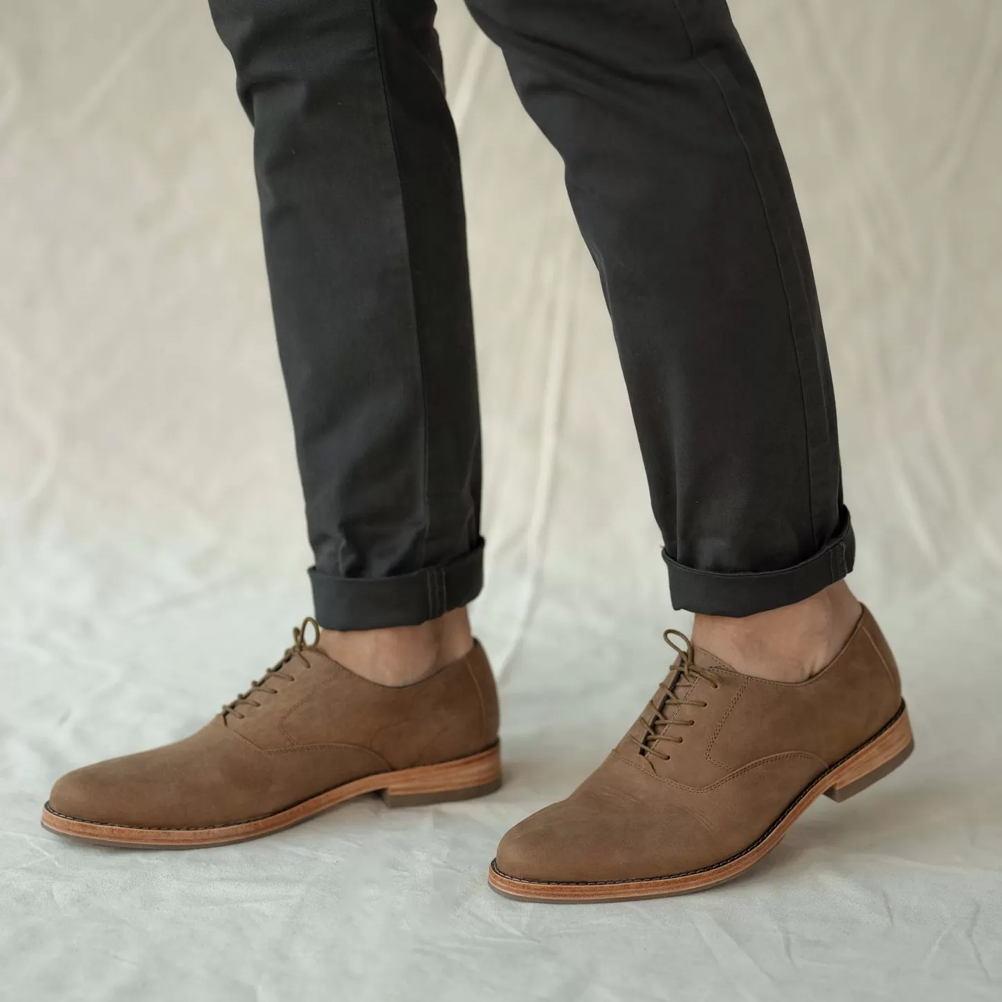 Oxfords & Loafers-Nisolo Everyday Oxford Tobacco